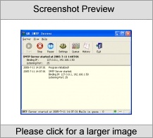 QK SMTP Server Screenshot